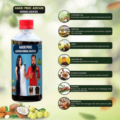 Hakki Pikki Herbal Hair Oil