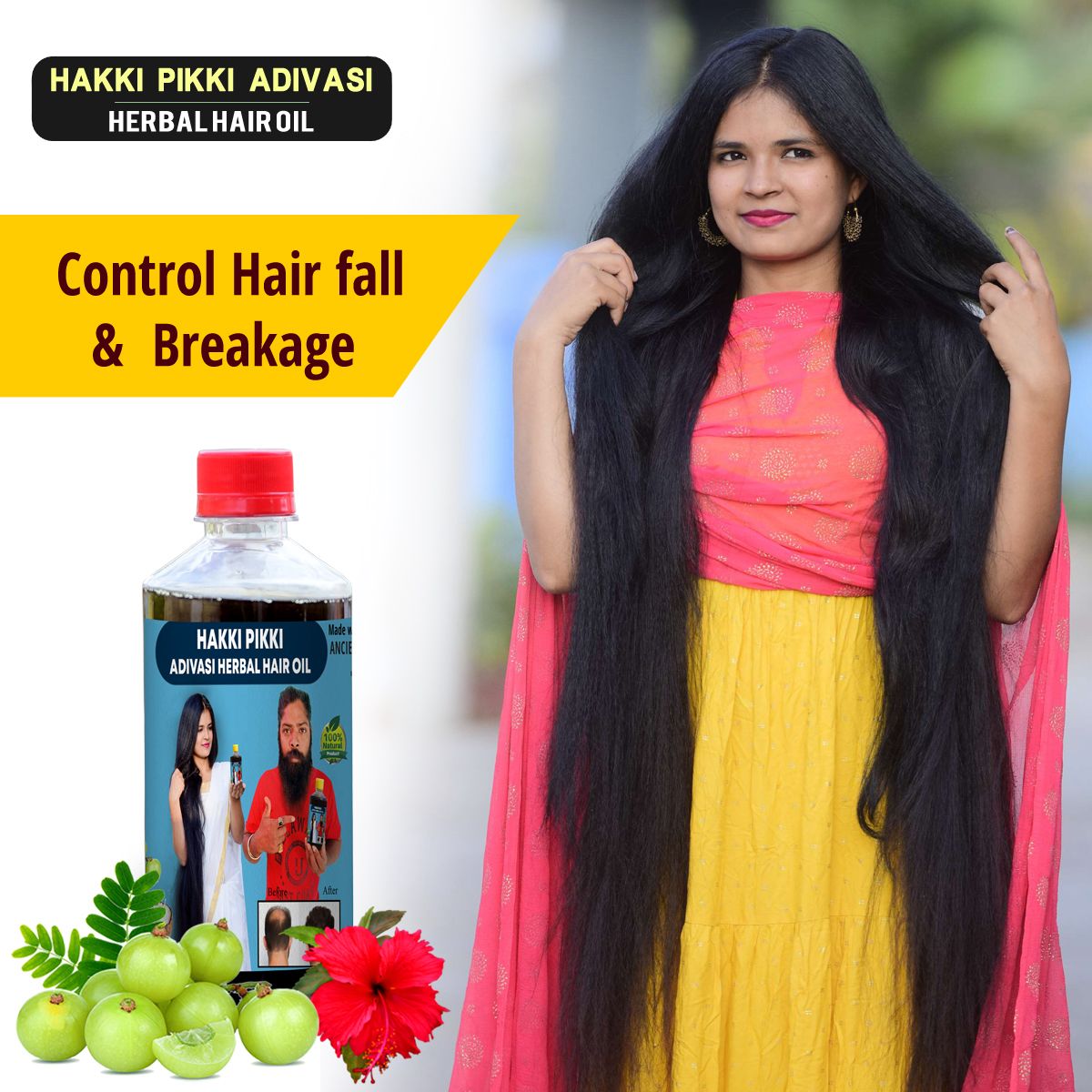 Hakki Pikki Herbal Hair Oil